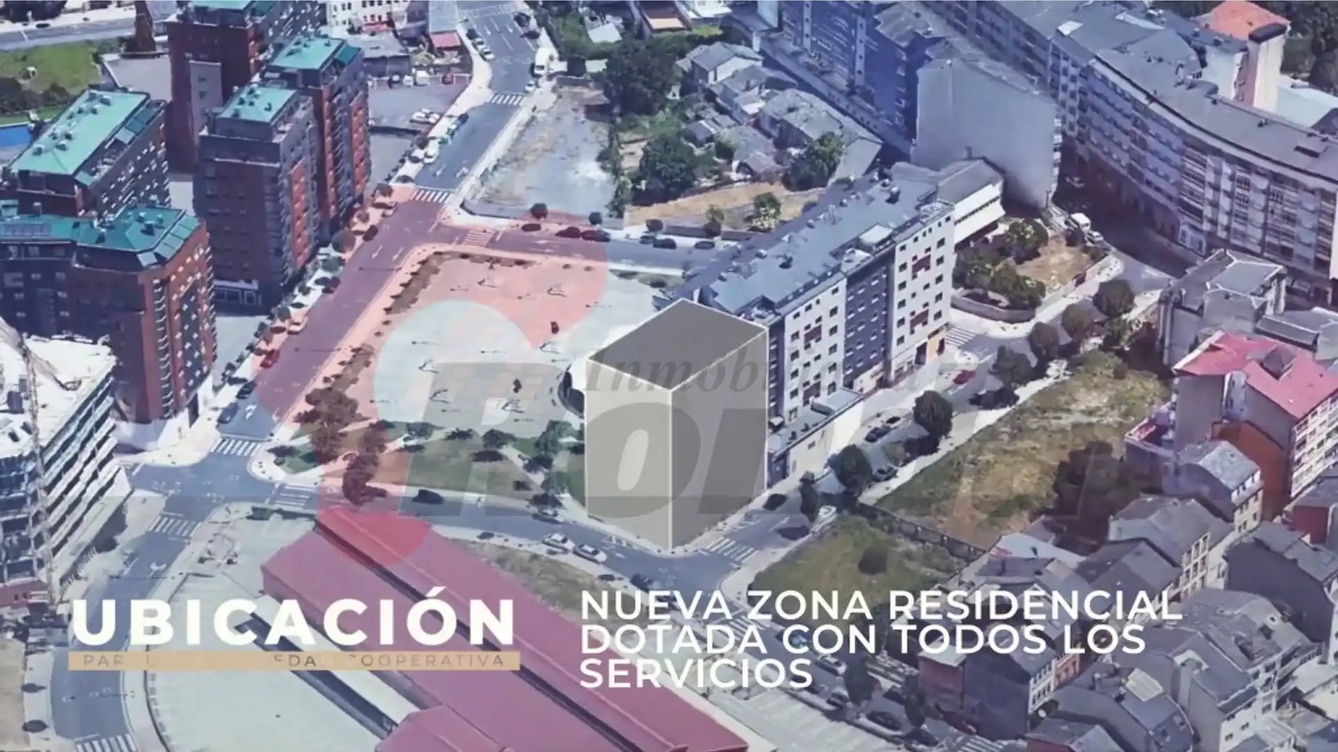 Exterior view of Flat for sale in Lugo Capital  with Heating and Terrace