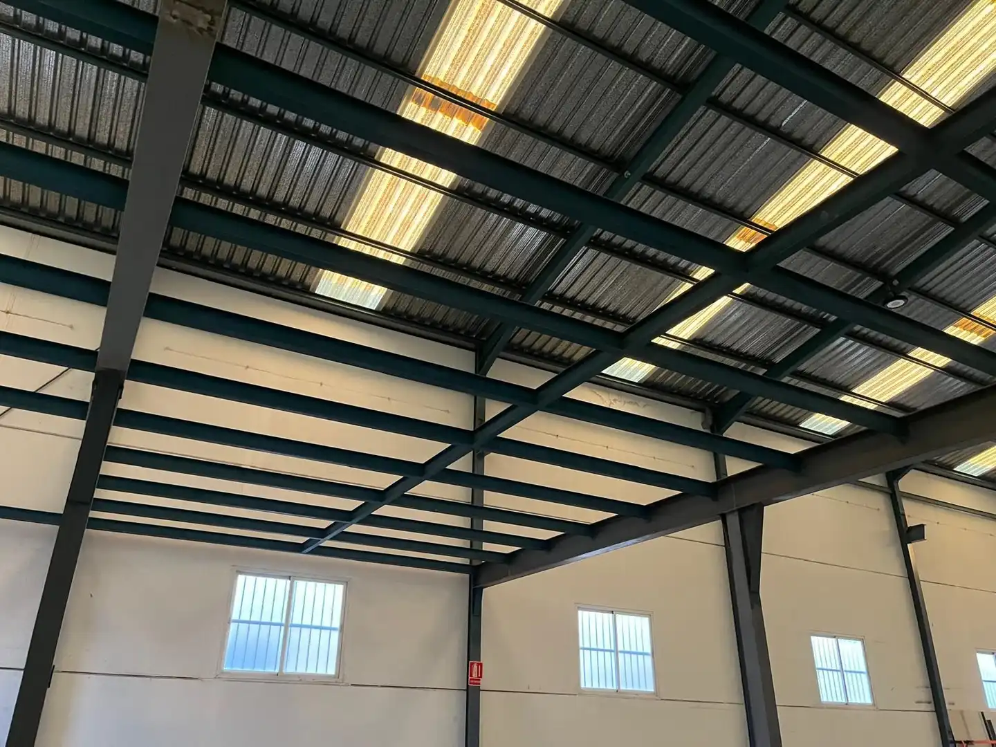 Vista exterior de Nave industrial en venta en Fines