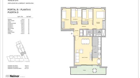 Photo 2 from new construction home in Flat for sale in  Calle Sant Jordi, 34, La Plana, Barcelona