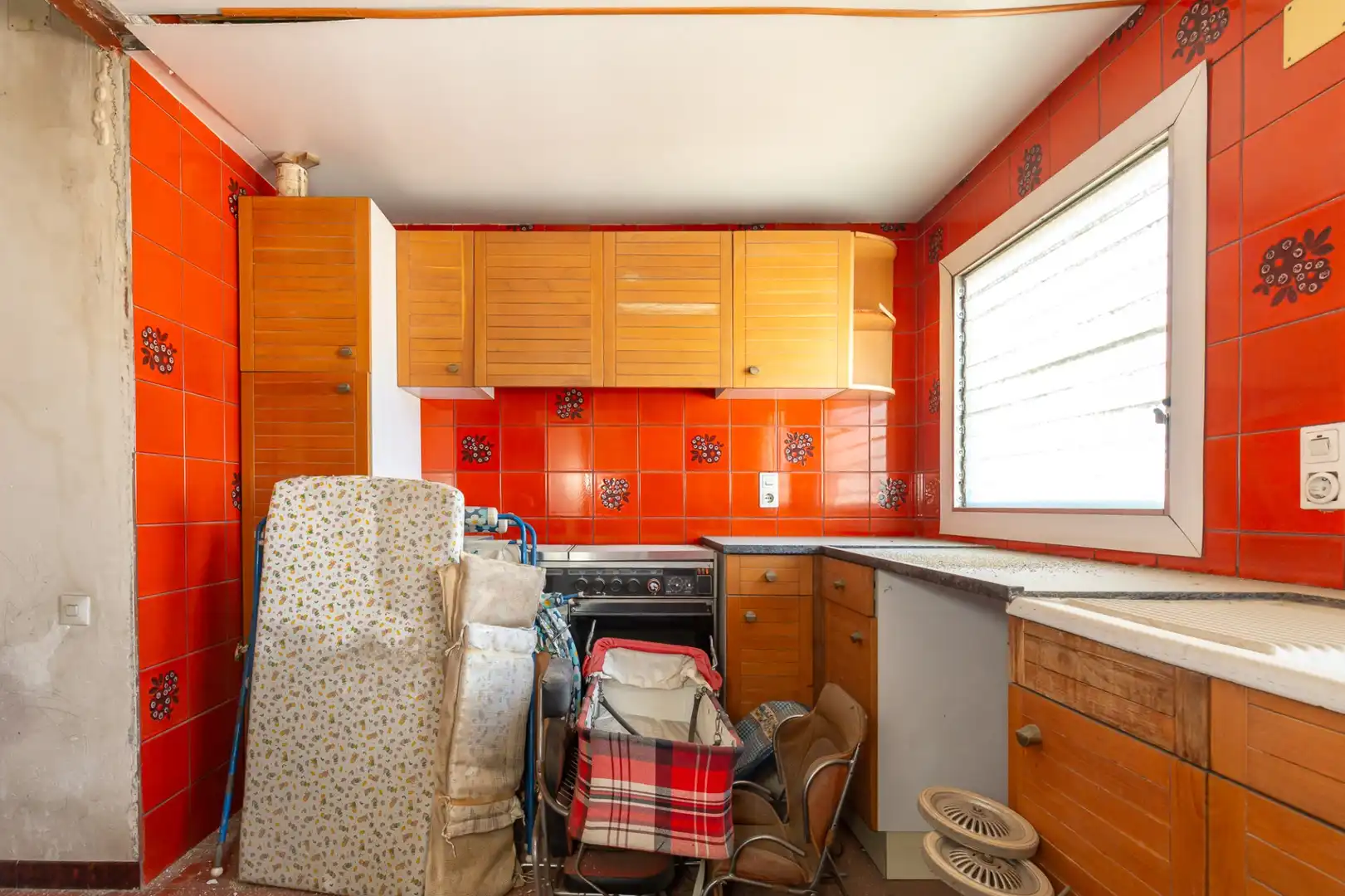 Cuina de Casa o xalet en venda en Rubí amb Terrassa i Traster