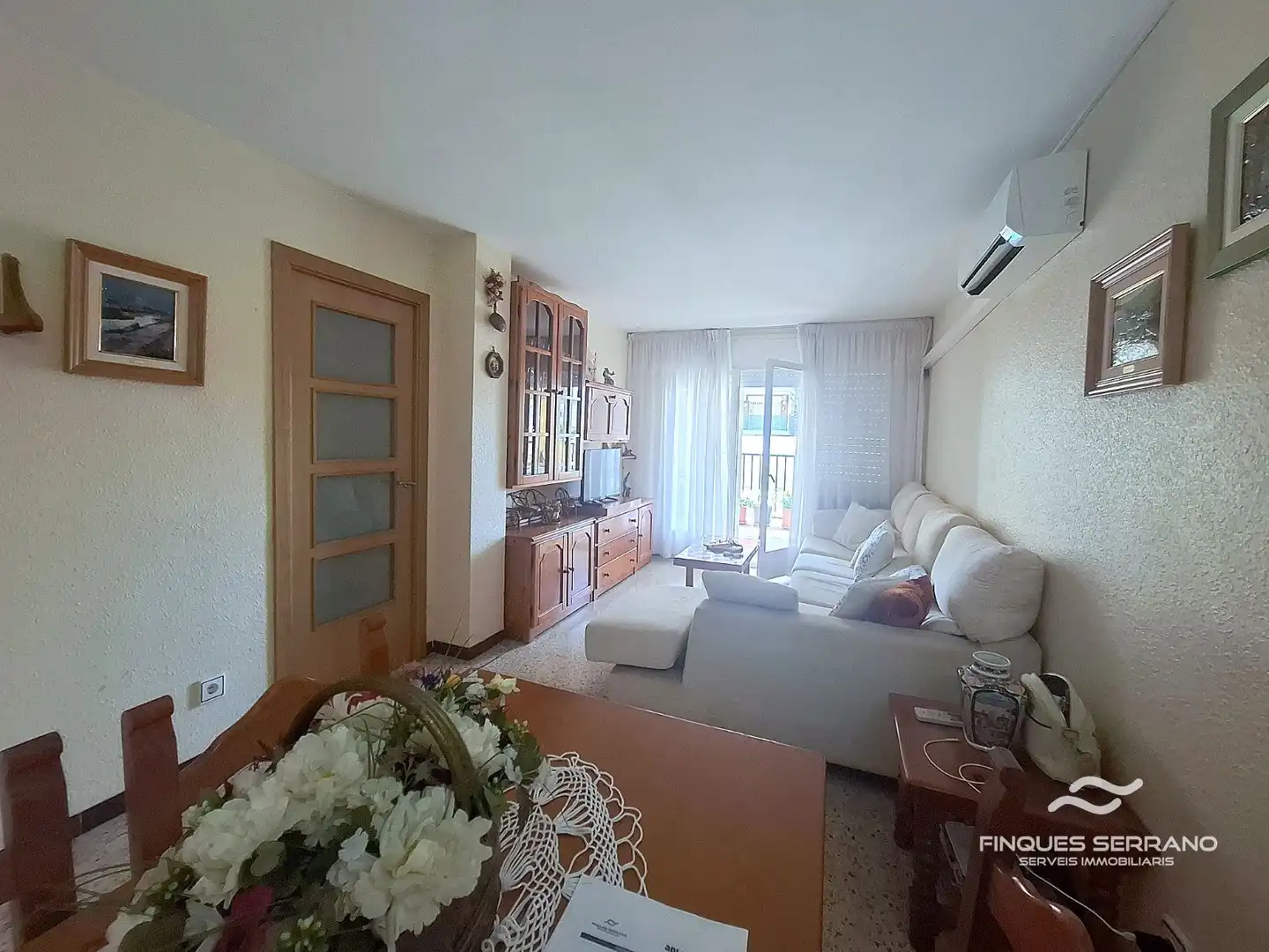 Living room of Flat for sale in Calafell  with Air Conditioner, Terrace and Swimming Pool