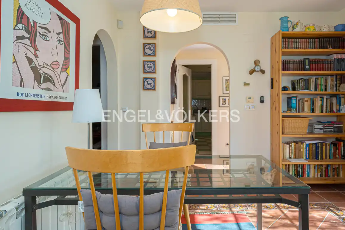 Dining room of Houses for sale in Villajoyosa / La Vila Joiosa  with Air Conditioner, Private garden and Terrace