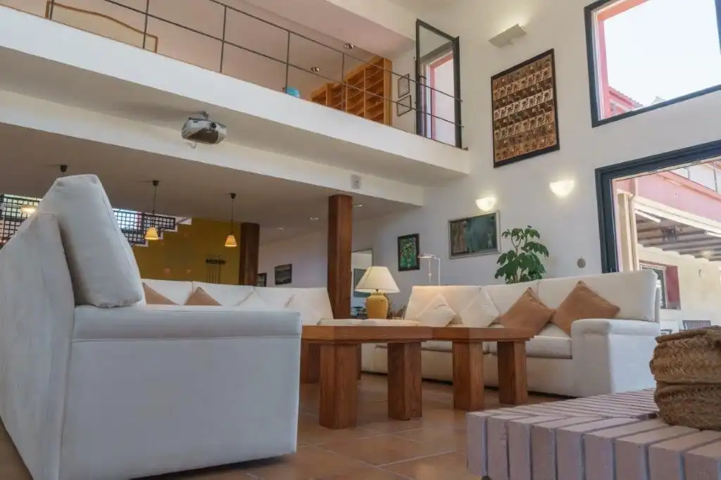 Sala de estar de Casa o chalet en venta en Santiago-Pontones con Aire acondicionado, Jardín privado y Terraza