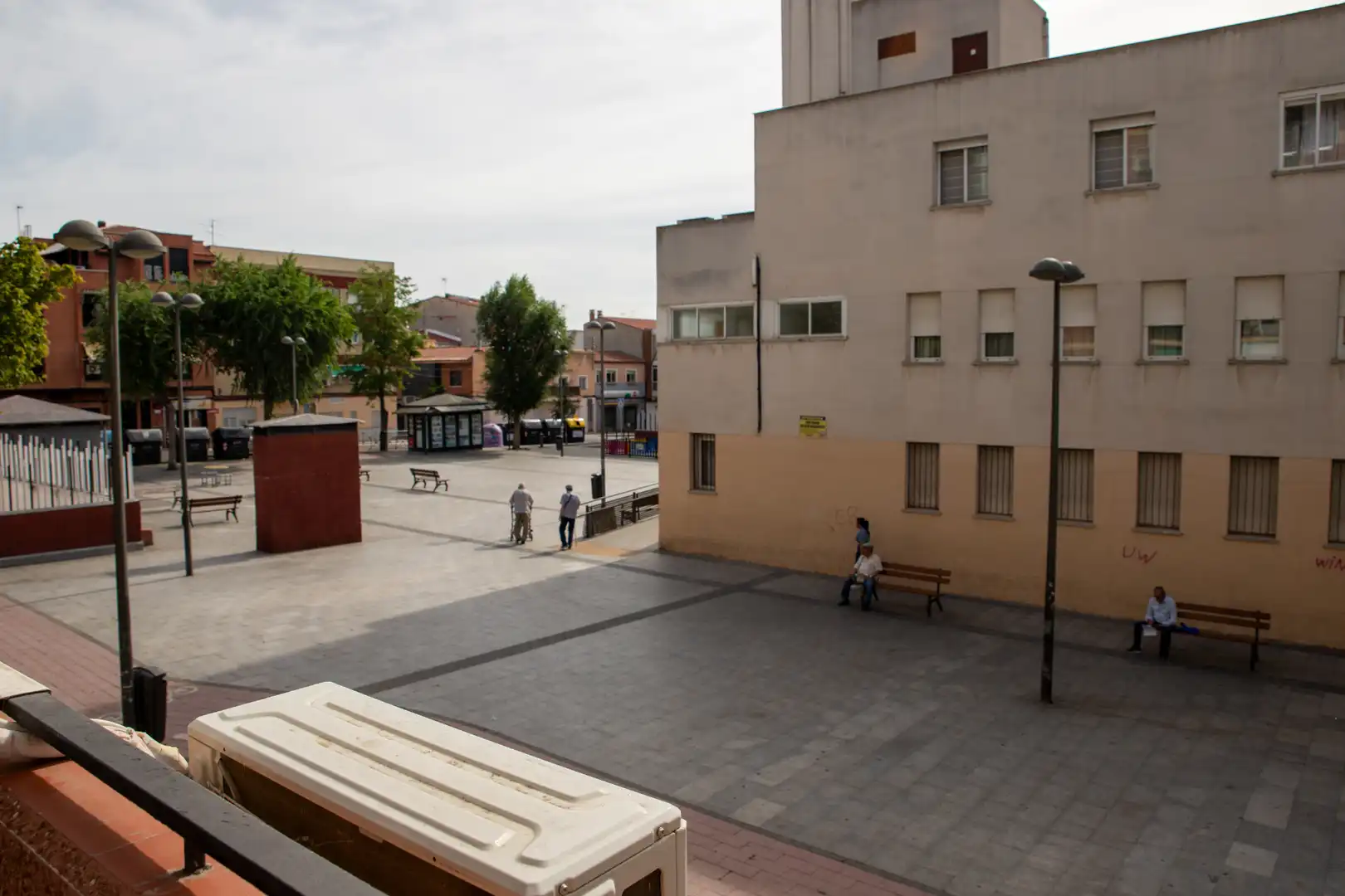Exterior view of Flat for sale in Getafe  with Air Conditioner, Heating and Balcony