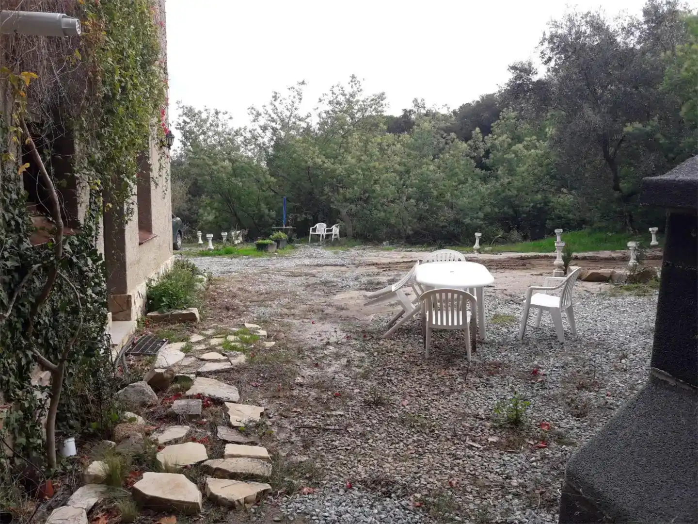 Jardí de Finca rústica en venda en Sant Iscle de Vallalta amb Aire condicionat, Piscina i Balcó