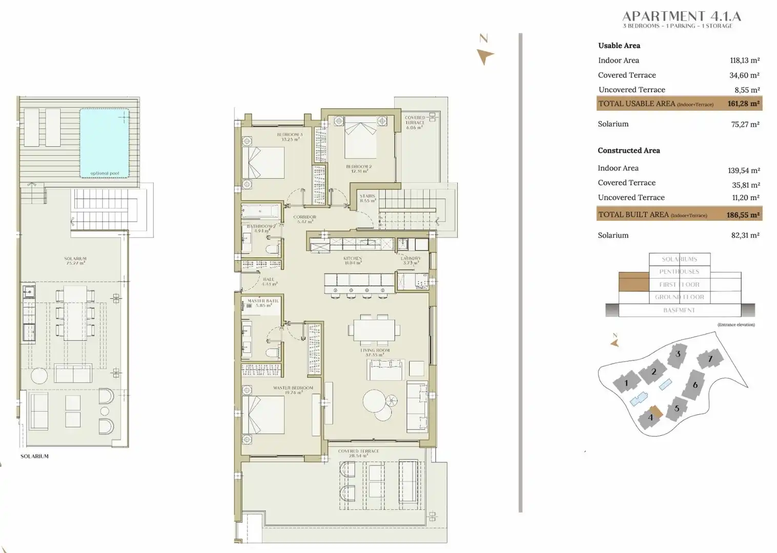Apartment with pool for sale in Selwo, imagen 23