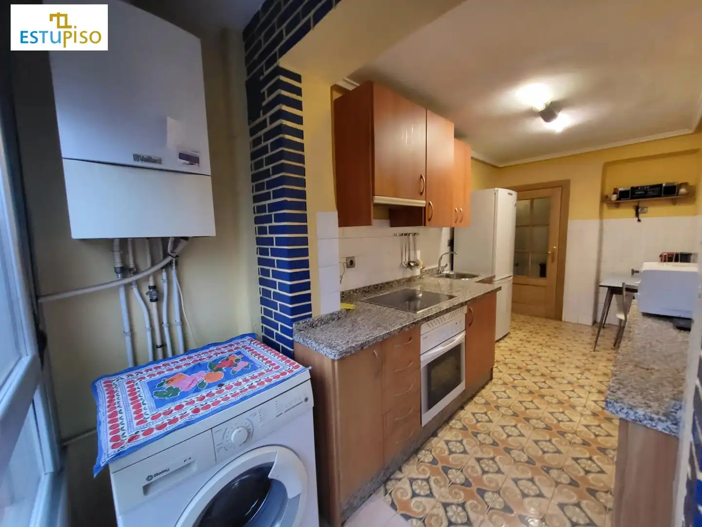 Kitchen of Flat for sale in León Capital   with Heating, Storage room and Furnished