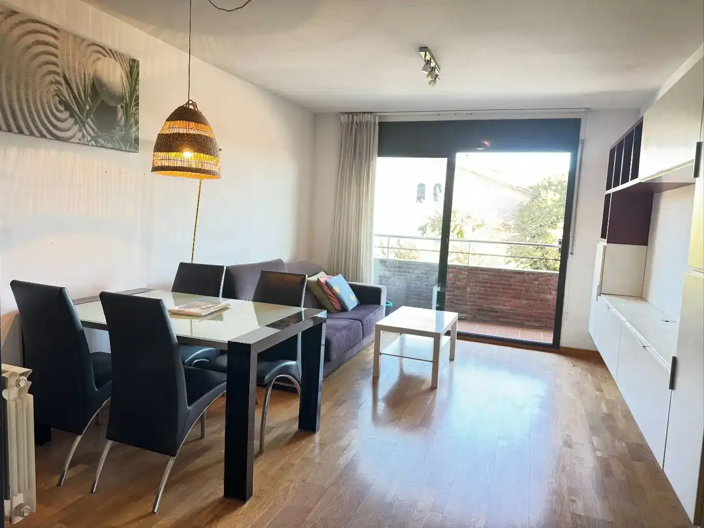 Sala d'estar de Pis en venda en Sant Antoni de Vilamajor amb Balcó