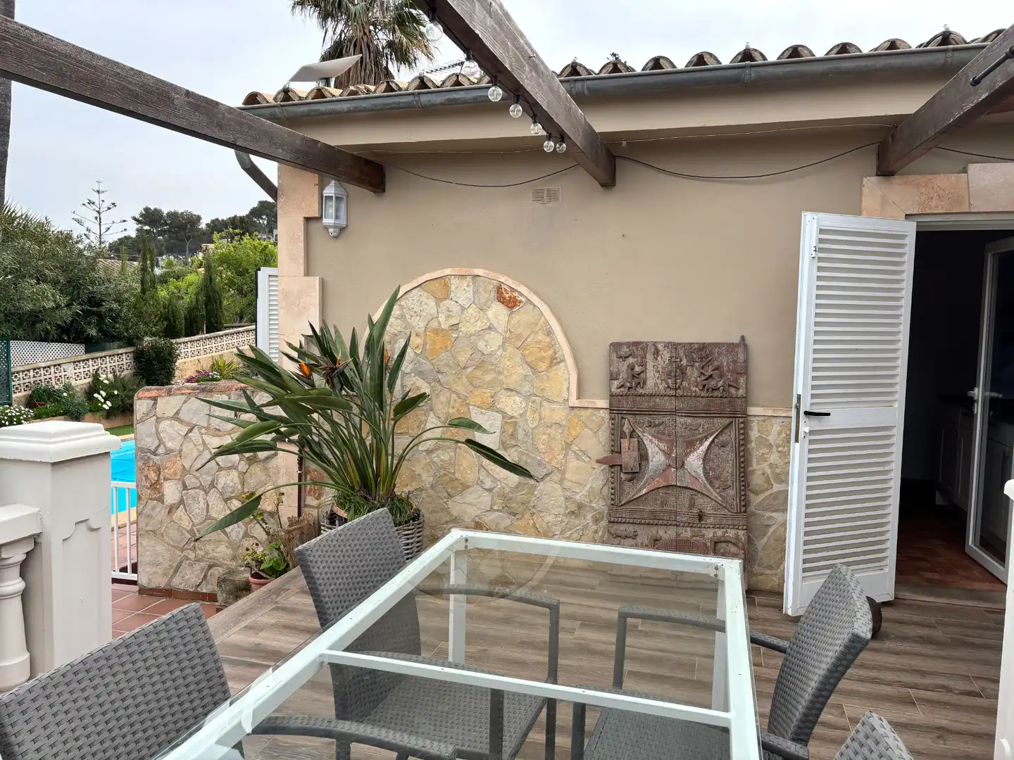 Terraza de Casa o chalet en venta en Calvià con Aire acondicionado, Calefacción y Jardín privado