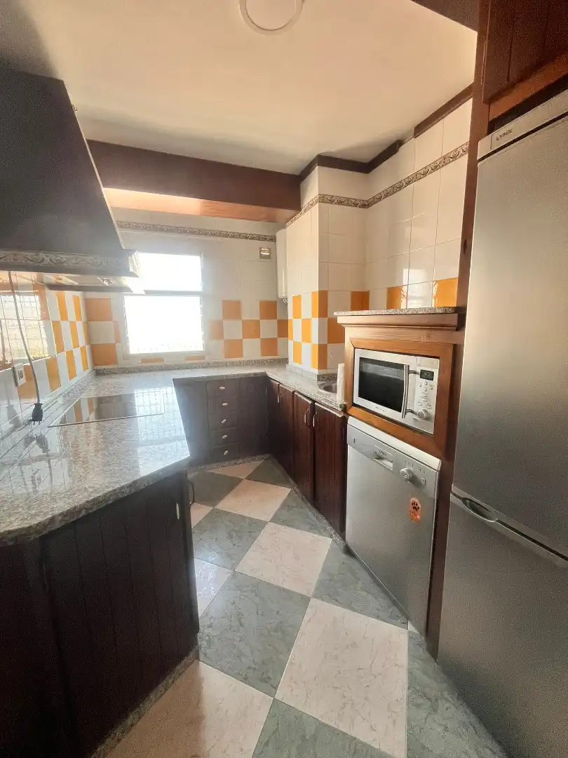 Kitchen of Flat for rent in Bormujos  with Air Conditioner, Heating and Furnished