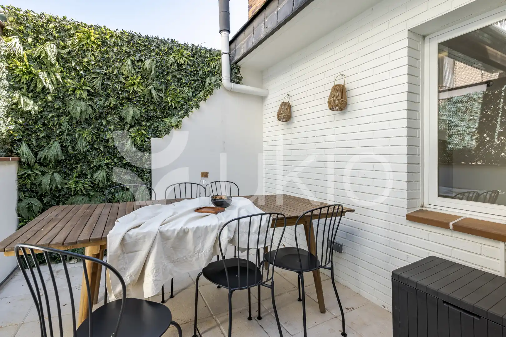 Terraza de Apartamento de alquiler en Madrid con Aire acondicionado, Calefacción y Terraza