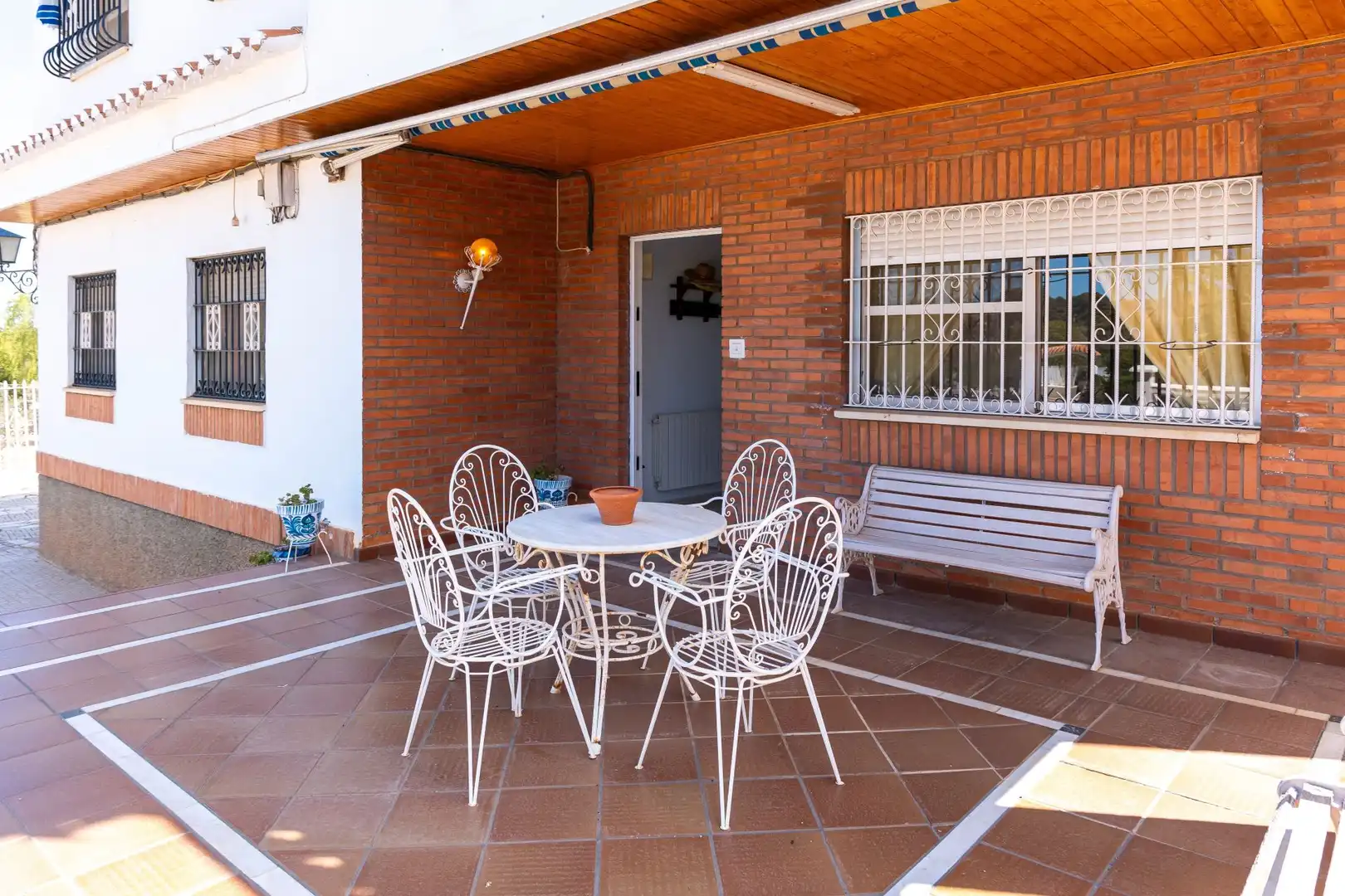 Terraza de Casa o chalet en venta en Guadix con Aire acondicionado, Calefacción y Jardín privado