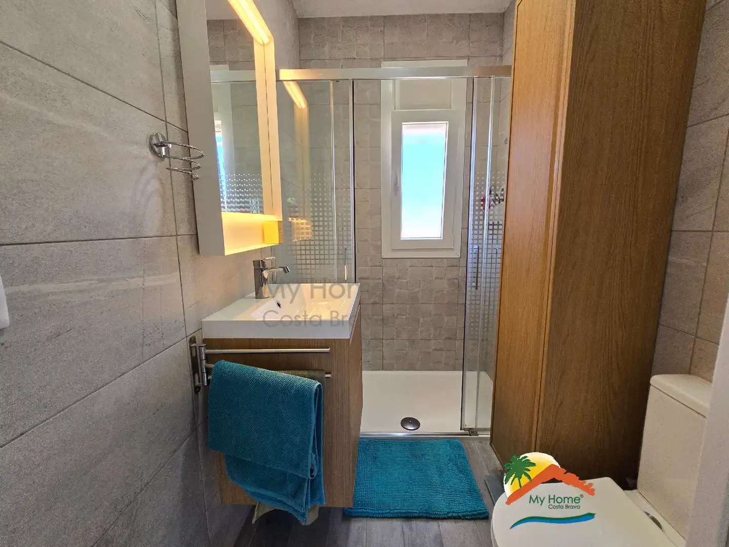 Baño de Casa o chalet en venta en Lloret de Mar con Aire acondicionado, Calefacción y Jardín privado