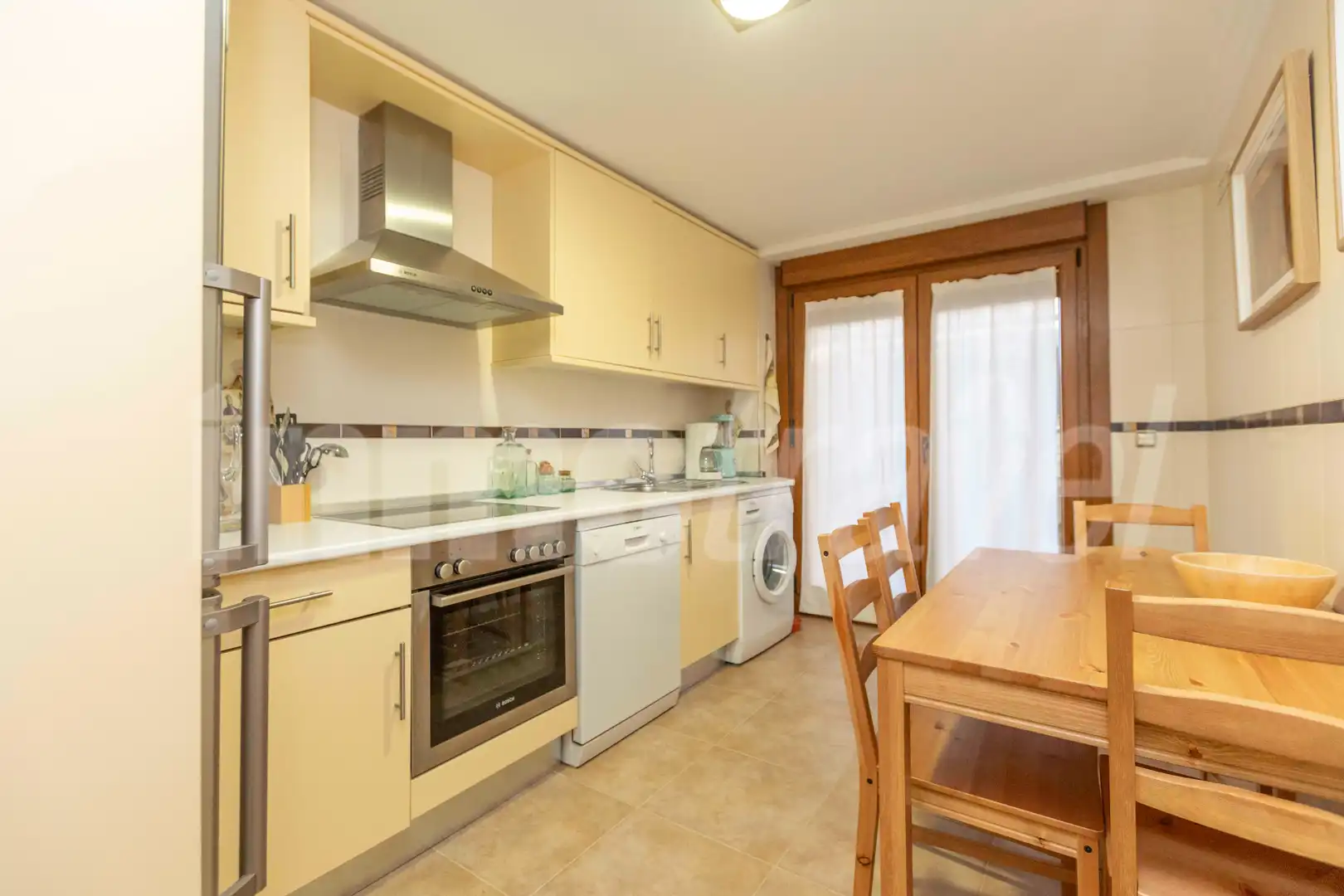 Cuina de Apartament en venda en Sanxenxo amb Aire condicionat, Parquet i Terrassa