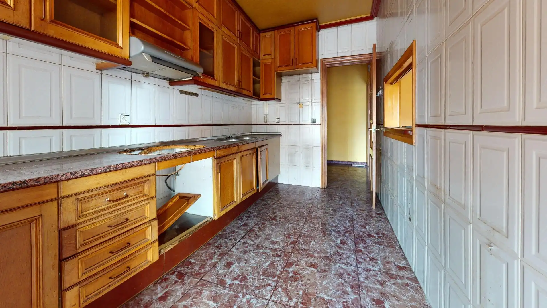 Cocina de Piso en venta en Murcia con Terraza y Balcón