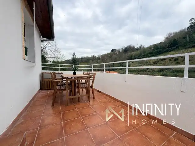 Terraza de Casa o chalet en venta en Bilbao  con Calefacción, Trastero y Amueblado