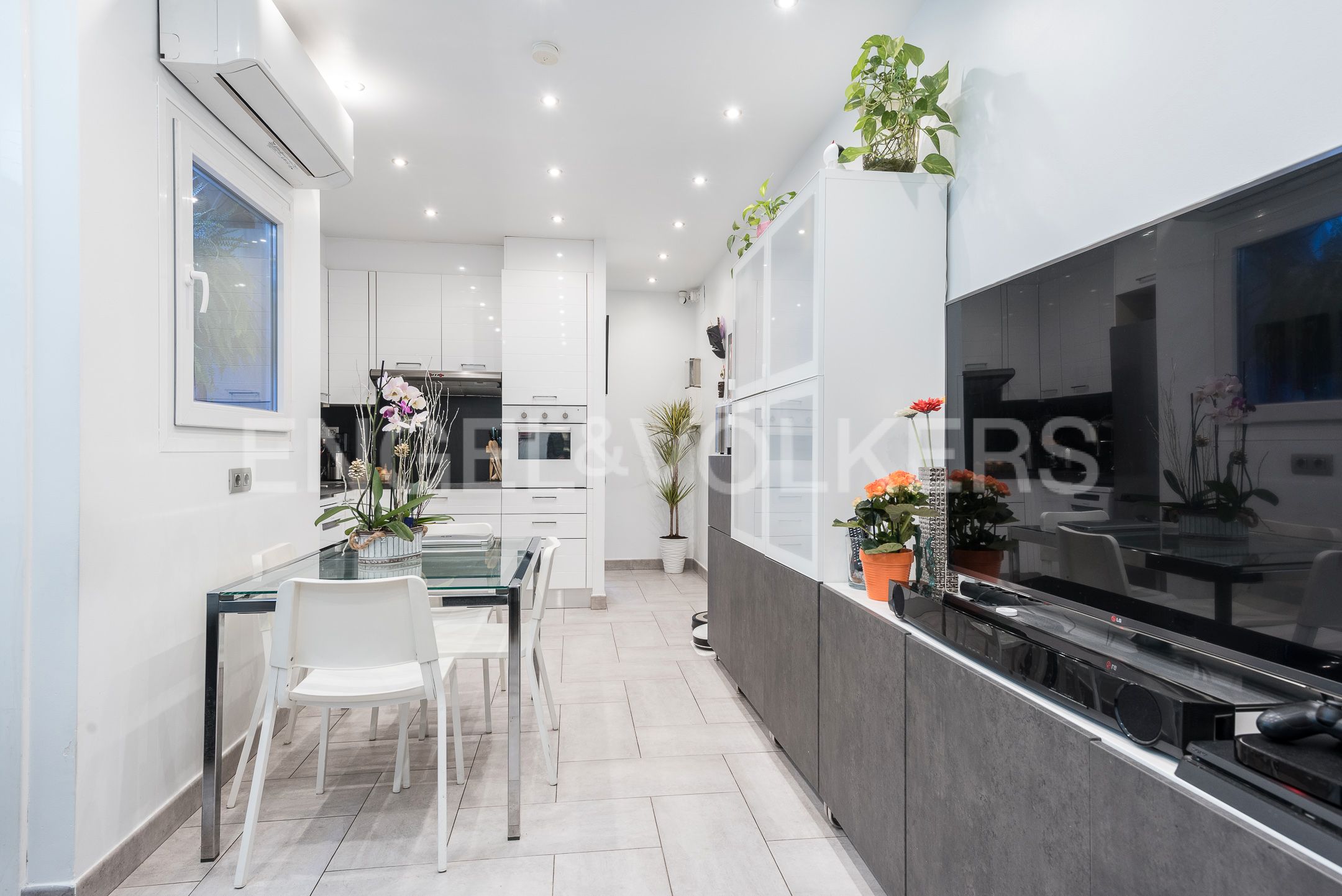 Cuina de Apartament en venda en  Barcelona Capital amb Aire condicionat i Calefacció