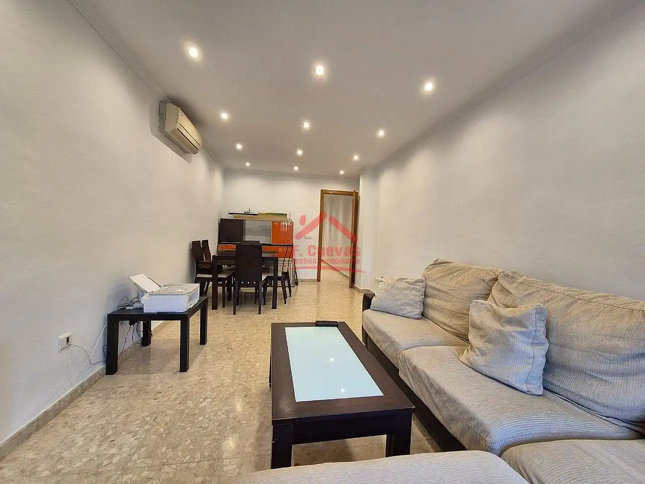 Sala de estar de Apartamento en venta en Vélez-Málaga con Aire acondicionado, Calefacción y Jardín privado