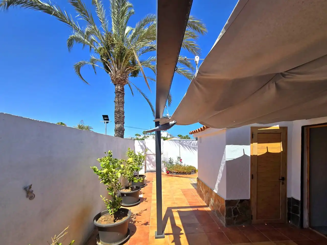 Terraza de Casa o chalet en venta en San Bartolomé de Tirajana con Aire acondicionado, Jardín privado y Terraza