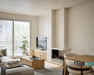 Living room of Flat for sale in  Barcelona Capital  with Air Conditioner, Heating and Parquet flooring