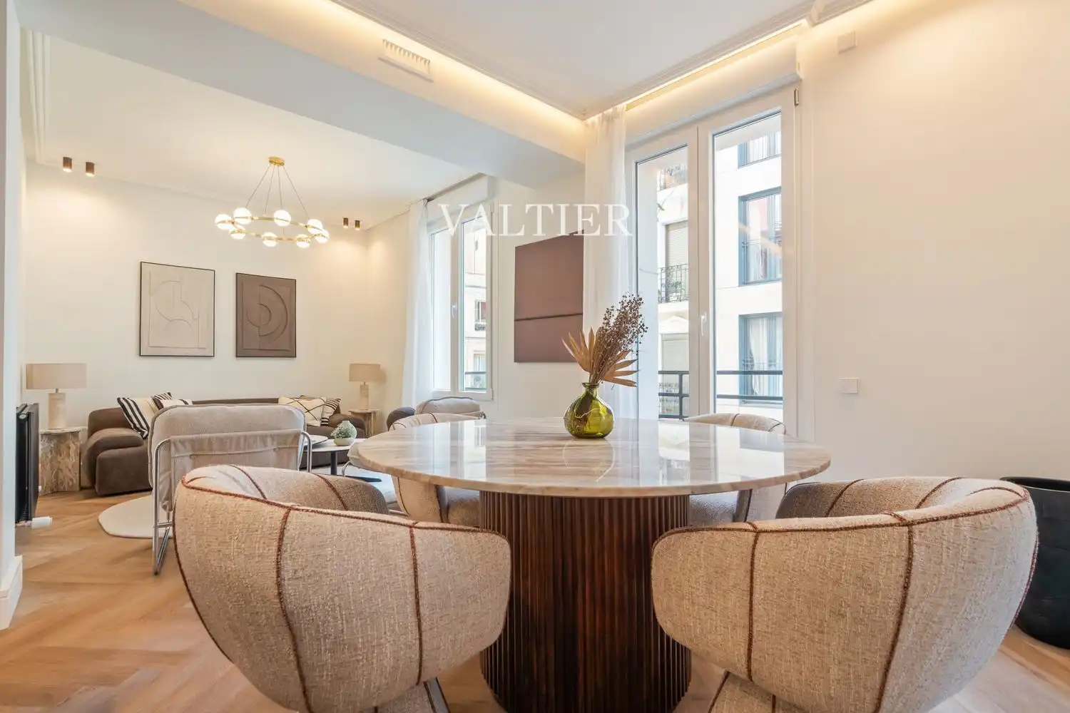 Dining room of Flat for sale in Madrid  with Air Conditioner, Heating and Terrace
