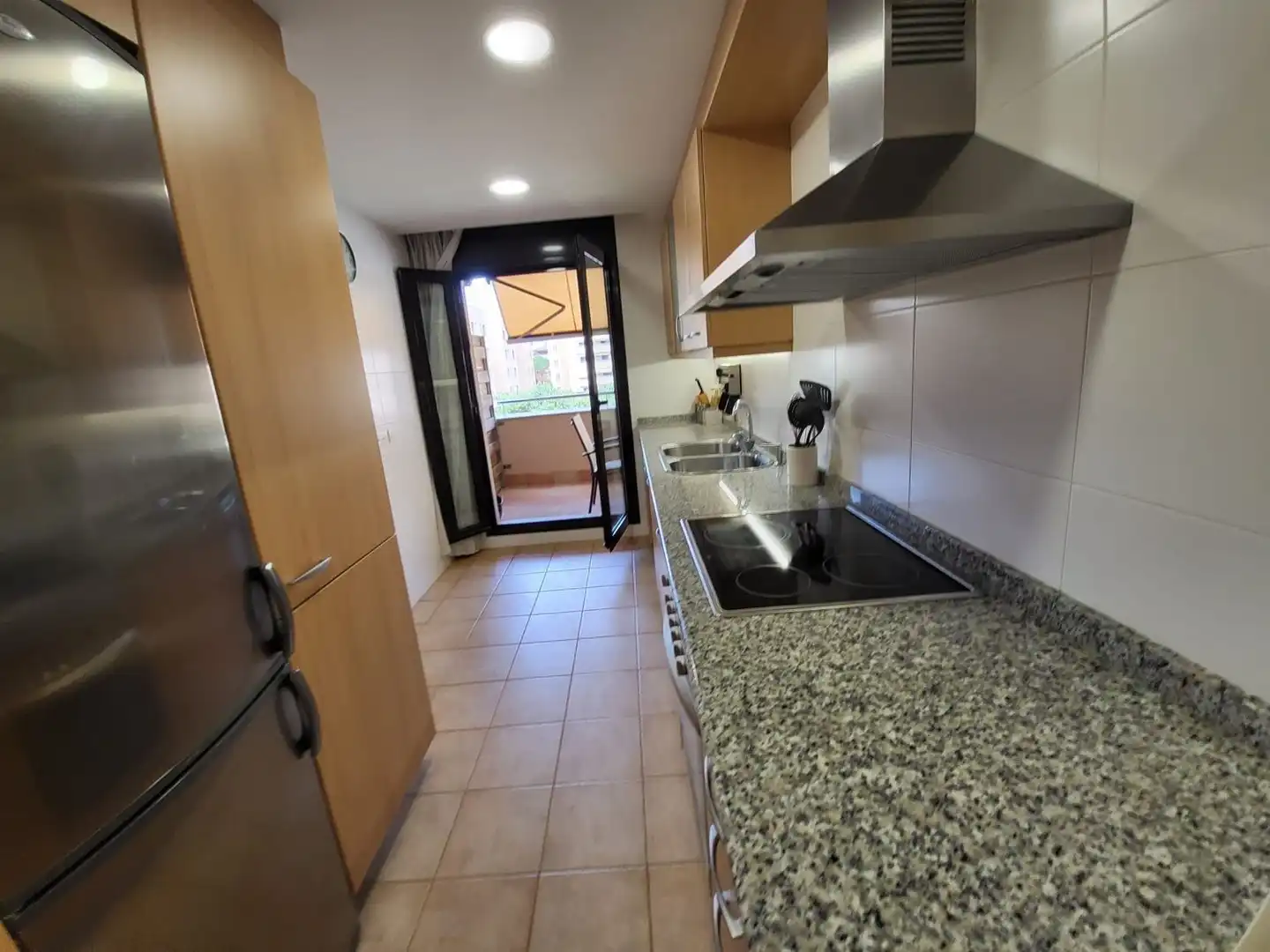 Cocina de Piso en venta en Lloret de Mar con Aire acondicionado, Jardín privado y Terraza