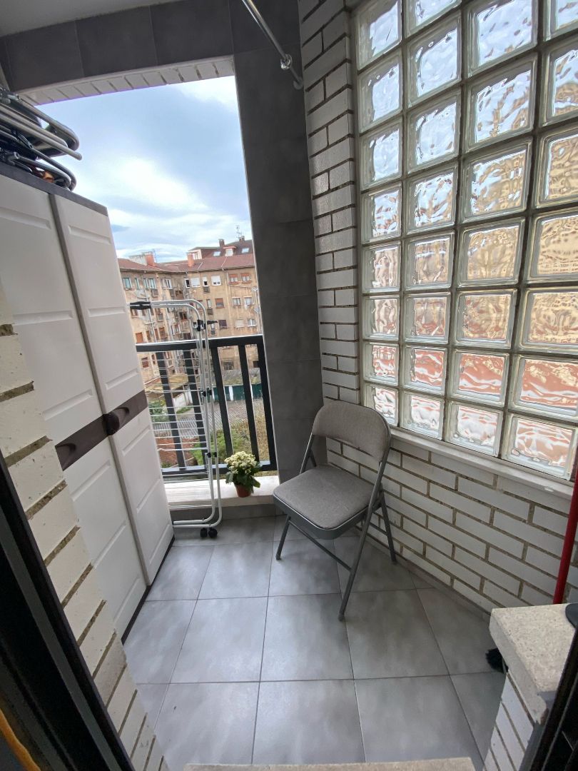 Balcony of Flat for sale in Langreo  with Heating, Parquet flooring and Terrace