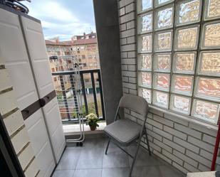 Balcony of Flat for sale in Langreo  with Heating, Parquet flooring and Terrace