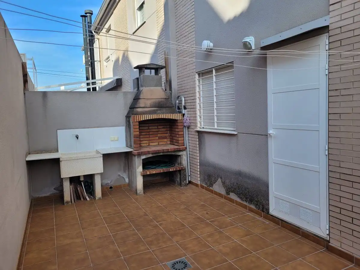 Terraza de Casa adosada en venta en Almazora / Almassora con Aire acondicionado, Terraza y Balcón