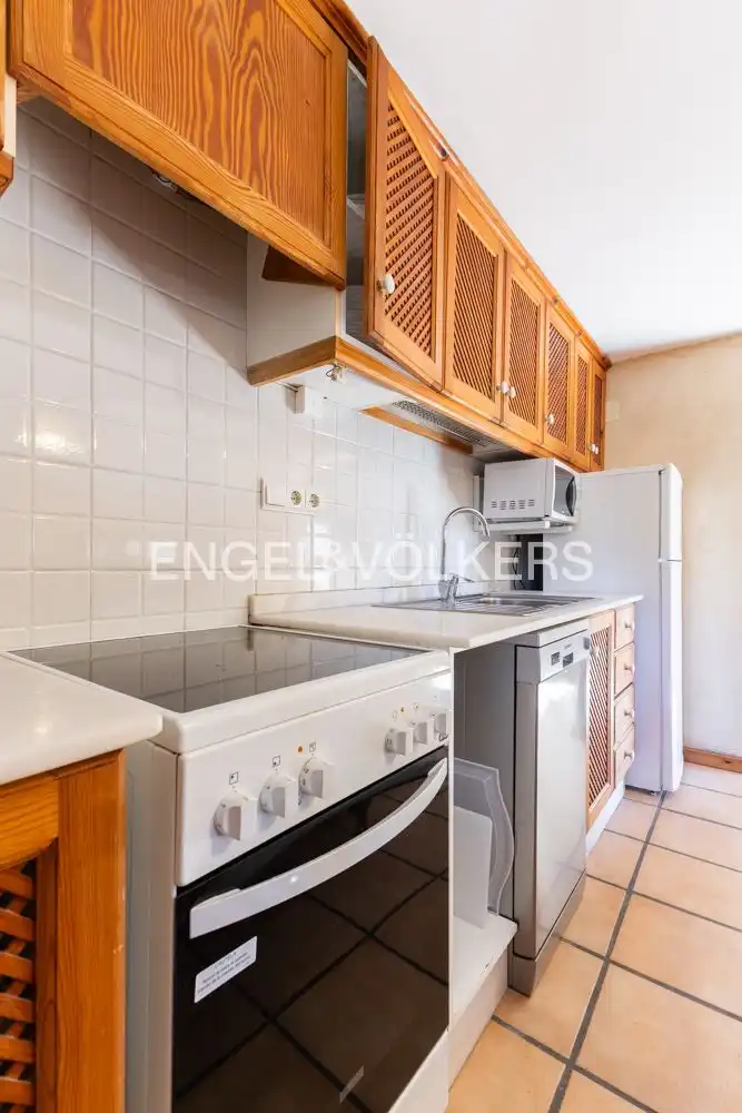 Cocina de Casa o chalet en venta en La Vall de Laguar con Calefacción, Jardín privado y Terraza