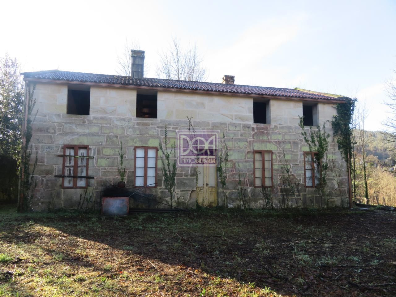 Vista exterior de Casa o xalet en venda en Mondariz-Balneario amb Jardí privat