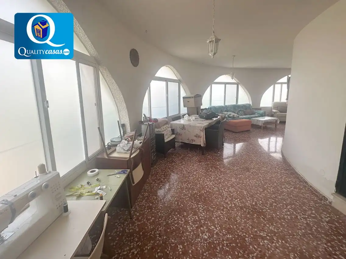 Sala de estar de Casa o chalet en venta en Mutxamel con Aire acondicionado, Calefacción y Terraza