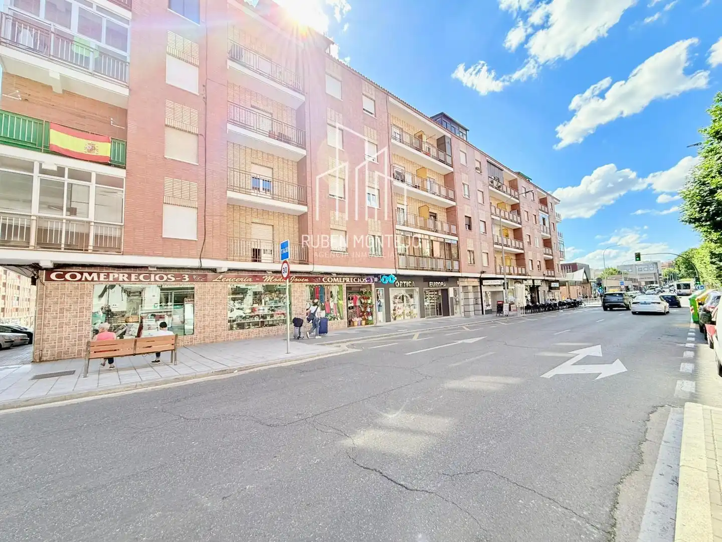 Exterior view of Flat for rent in Salamanca  with Heating, Terrace and Furnished
