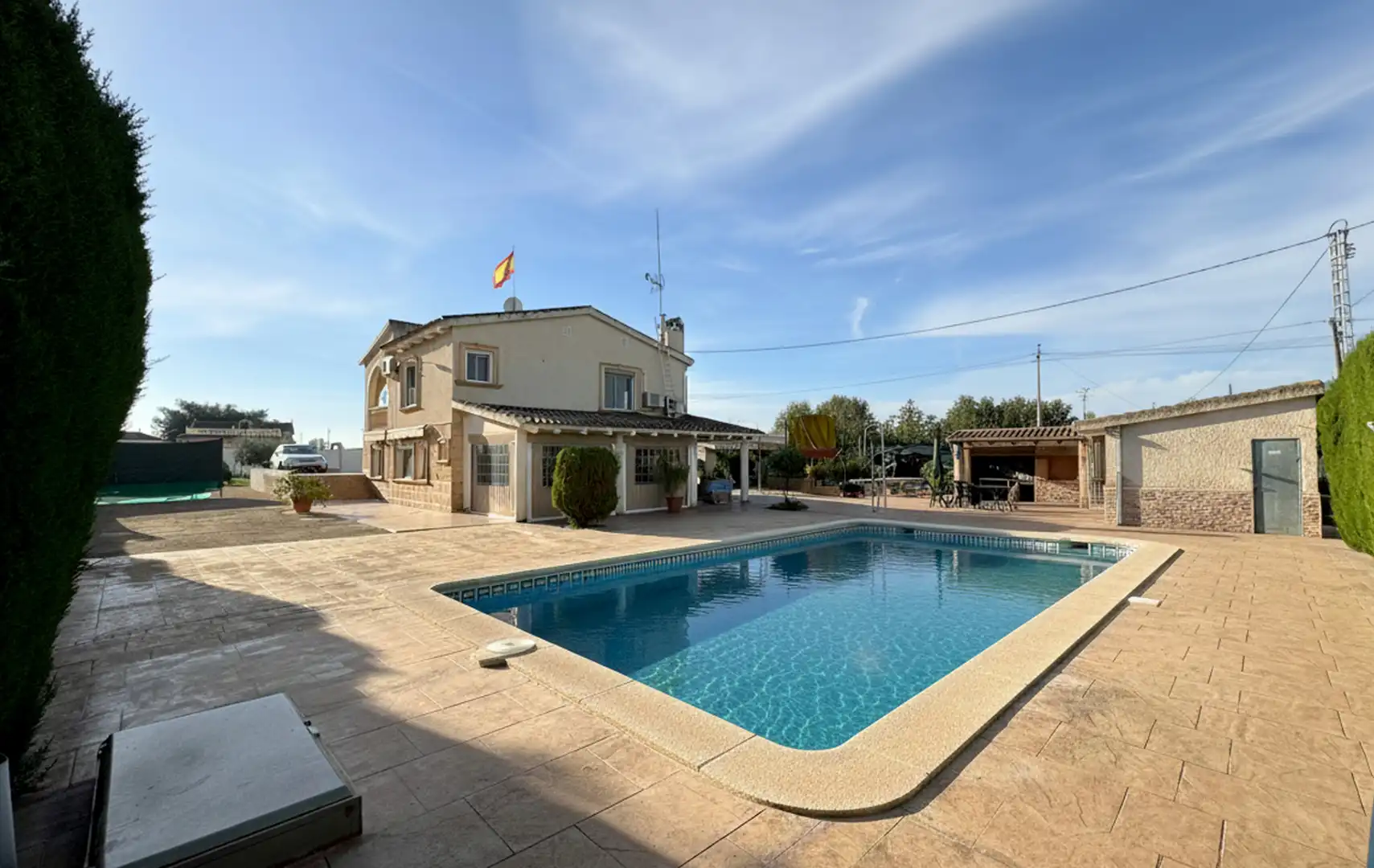 Außenansicht von Country house zum Verkauf in Callosa de Segura mit Klimaanlage, Heizung und Privatgarten