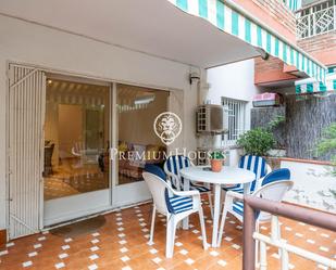 Terrace of Planta baja for sale in Vilanova i la Geltrú  with Air Conditioner, Heating and Storage room