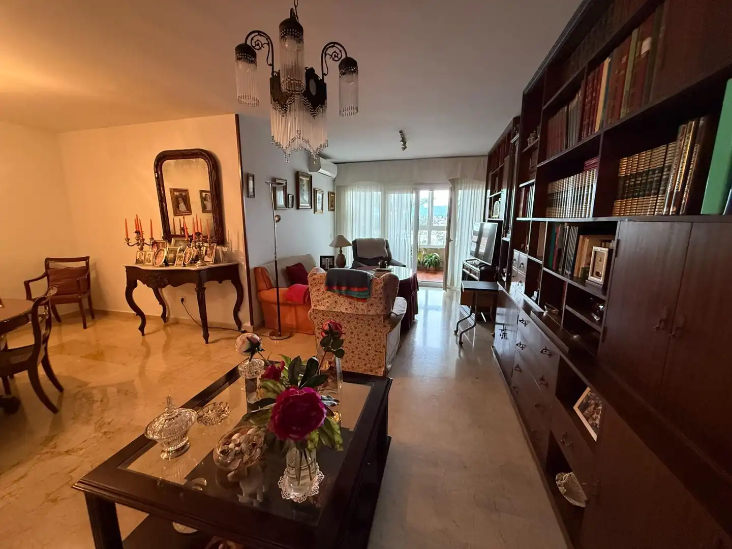 Living room of Flat for sale in Algeciras  with Air Conditioner
