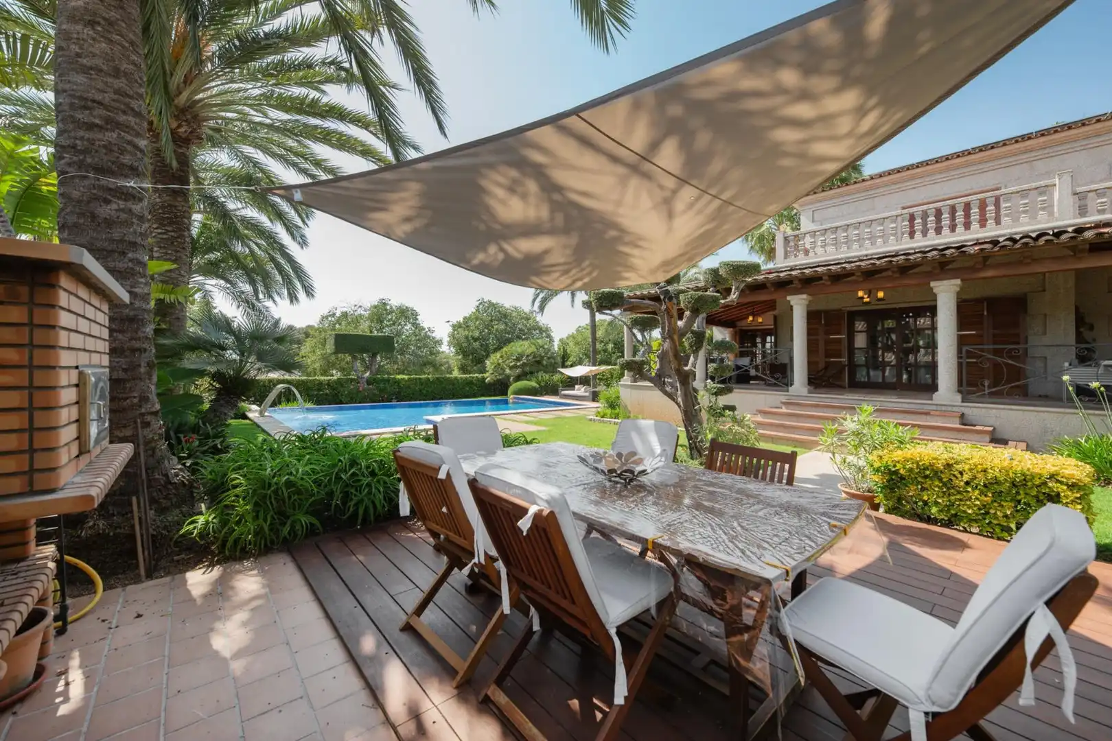 Terrassa de Casa o xalet de lloguer en Marratxí amb Aire condicionat, Jardí privat i Parquet