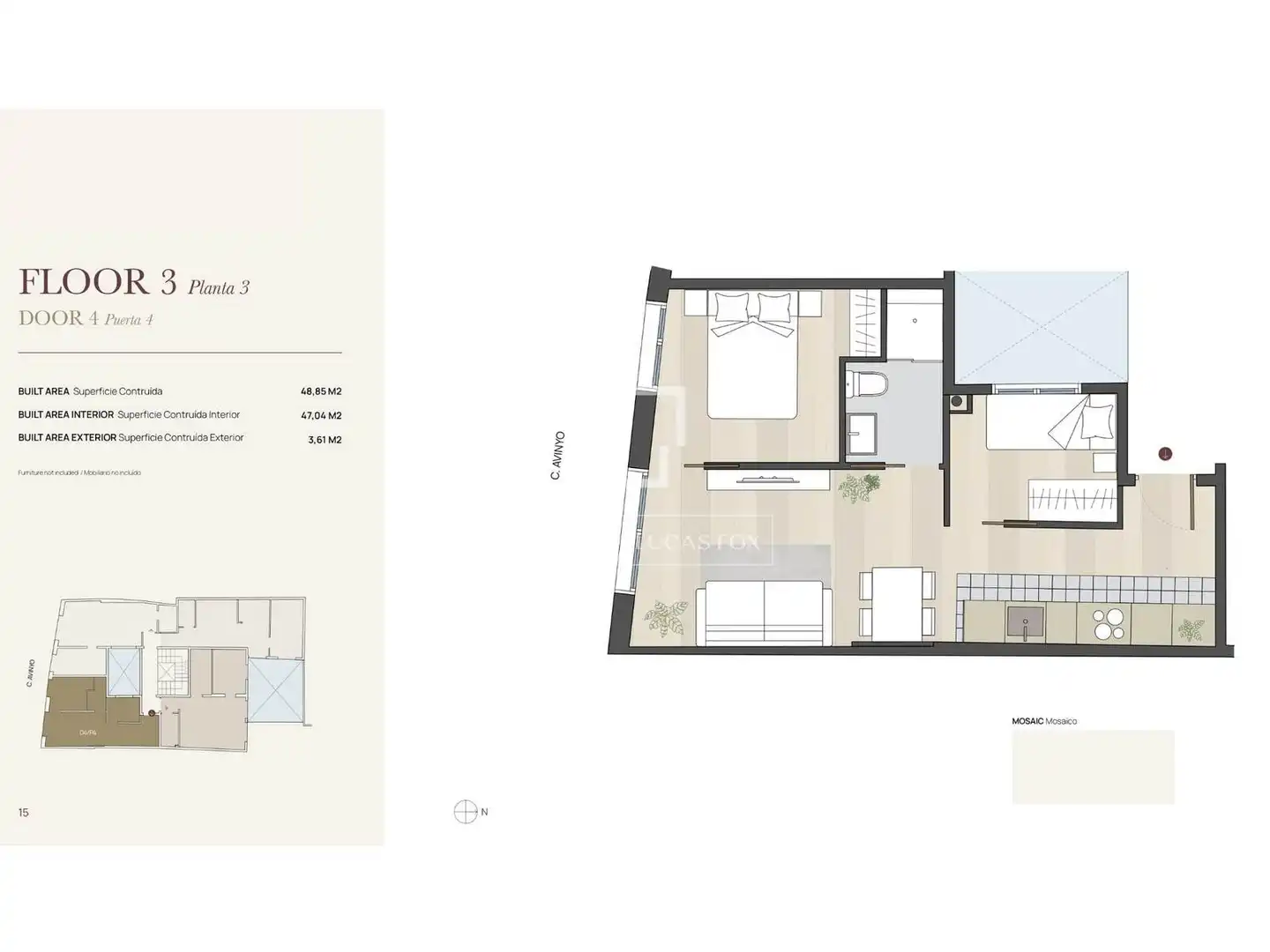 Piso en venta en Barcelona con Aire acondicionado y Balcón