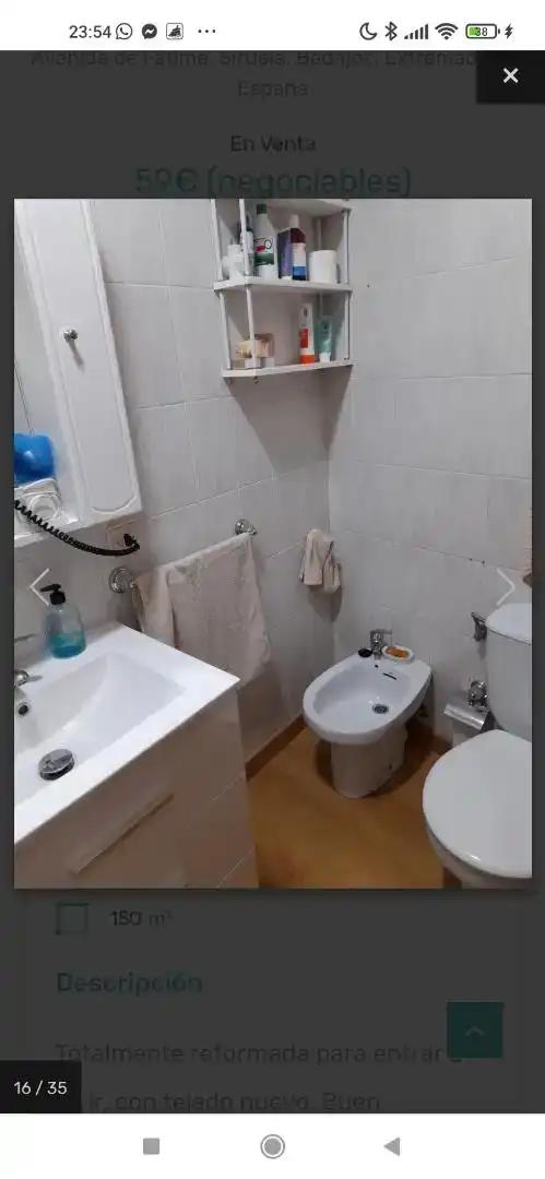 Bany de Pis en venda en Siruela, Badajoz