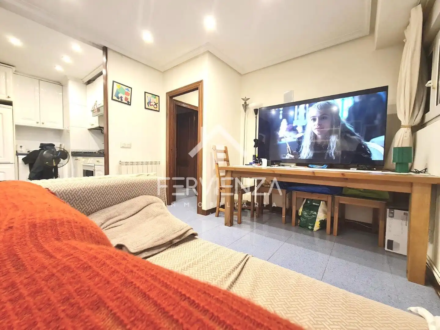 Sala de estar de Piso en venta en Oviedo 