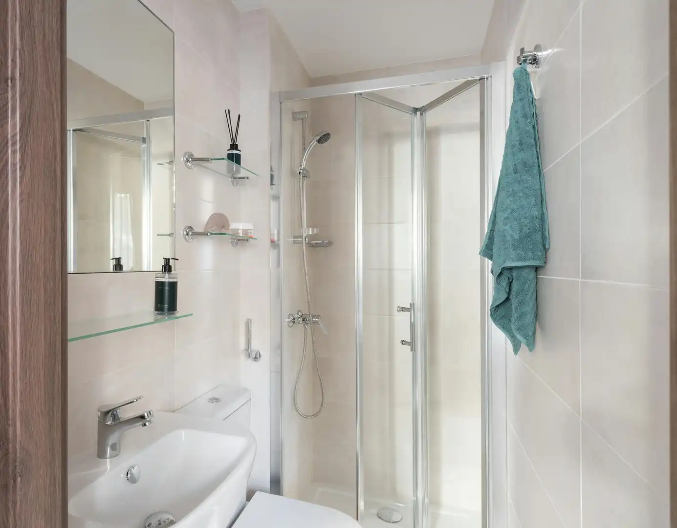 Badezimmer von Gebäude zur Miete in Madrid