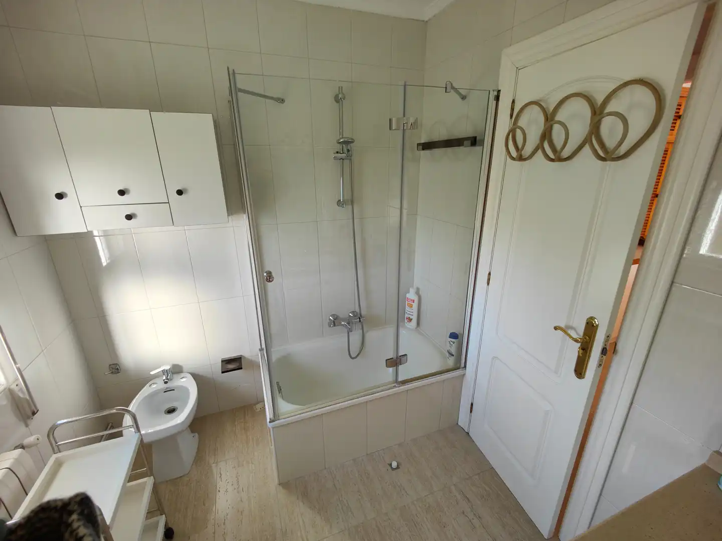 Baño de Planta baja de alquiler en Suances con Calefacción, Terraza y Amueblado