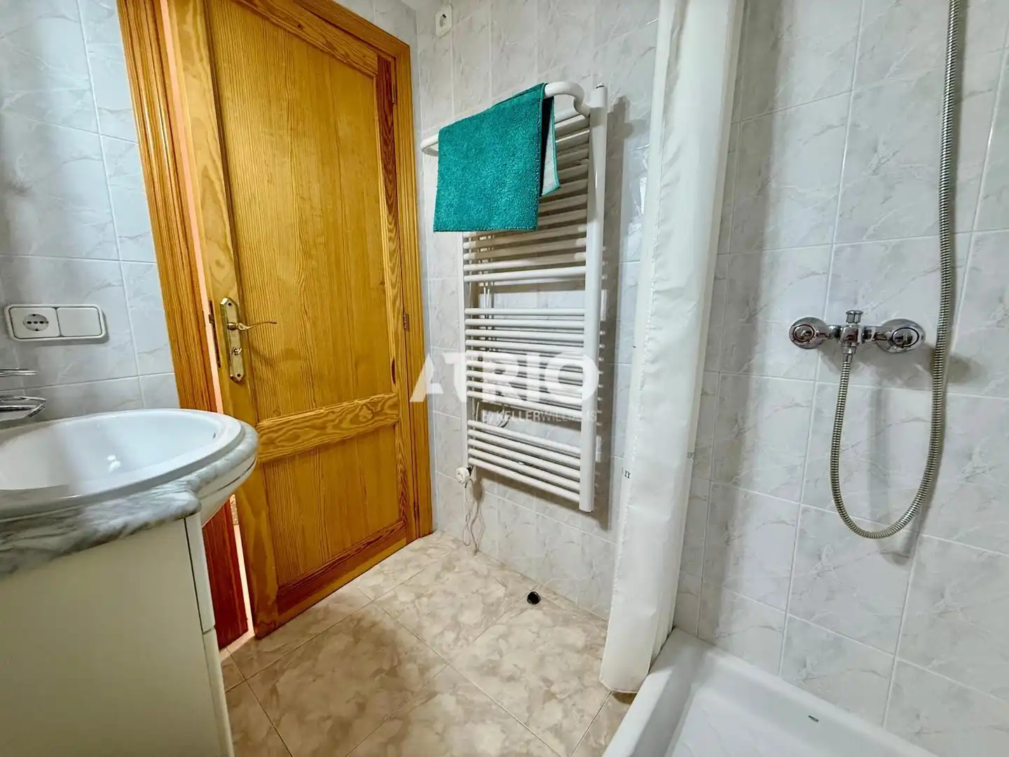 Badezimmer von Wohnung zum Verkauf in Santa Margalida mit Klimaanlage, Privatgarten und Terrasse