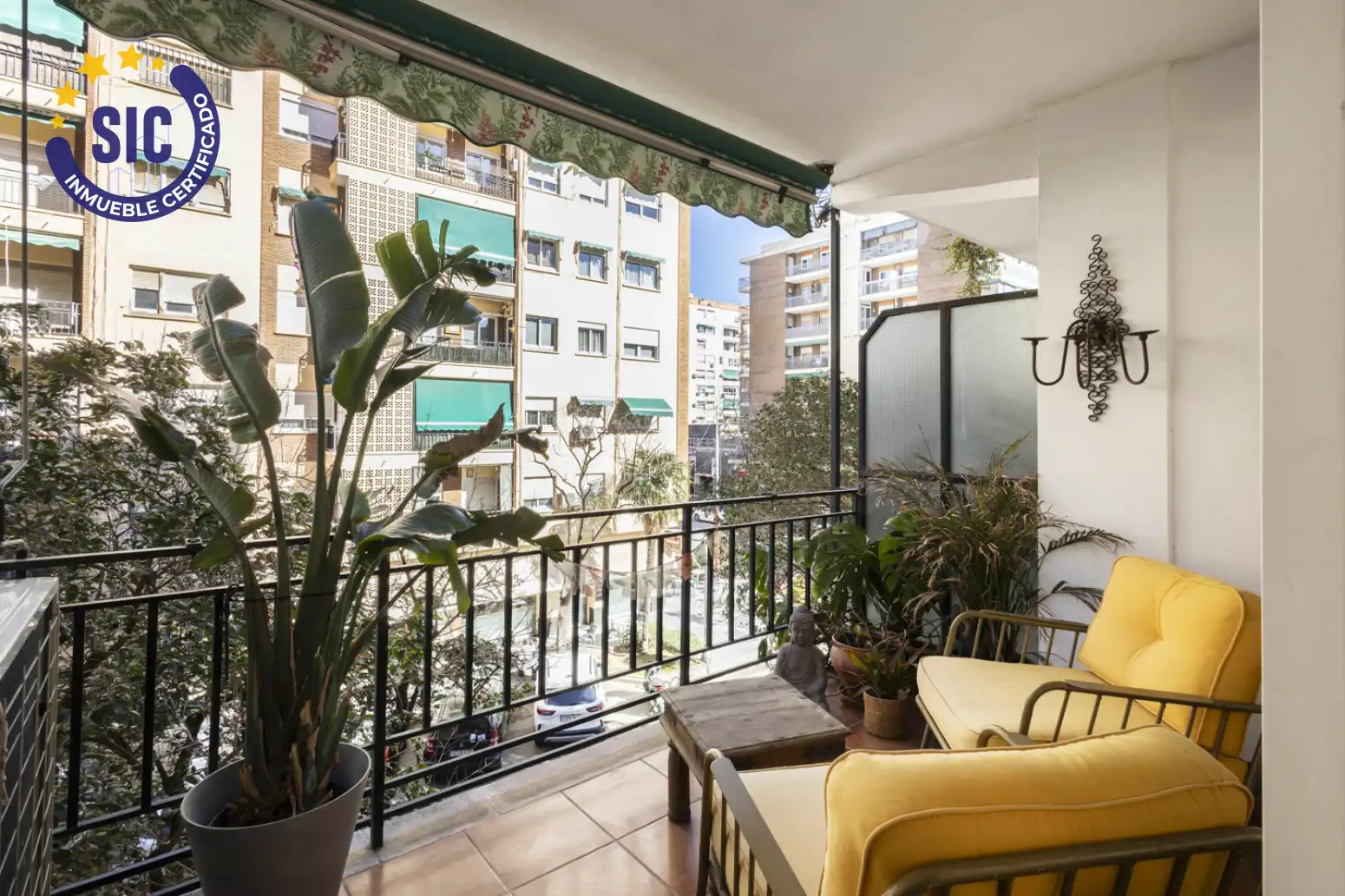Balcony of Flat for sale in Valencia  with Air Conditioner and Terrace