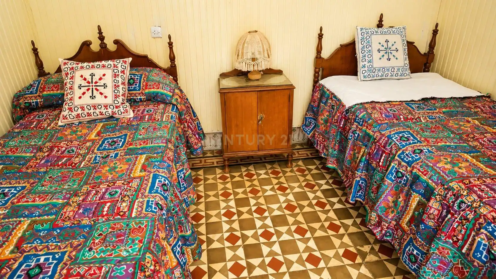Bedroom of Houses for sale in Granja de Torrehermosa  with Air Conditioner, Storage room and Oven