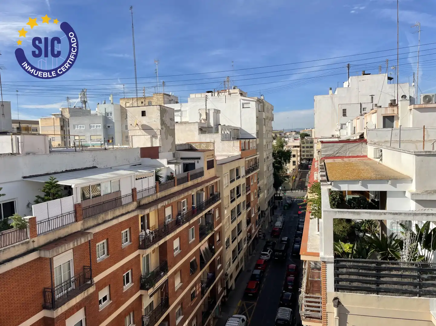 Vista exterior de Àtic en venda en Valencia amb Aire condicionat, Calefacció i Parquet