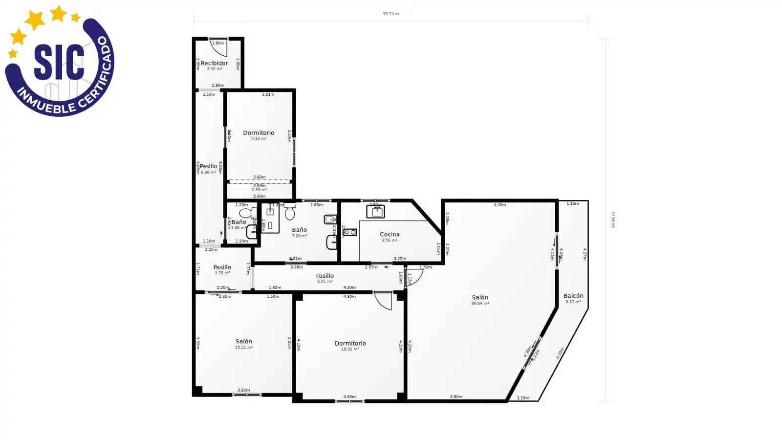 Piso en venta en Valencia con Calefacción y Terraza