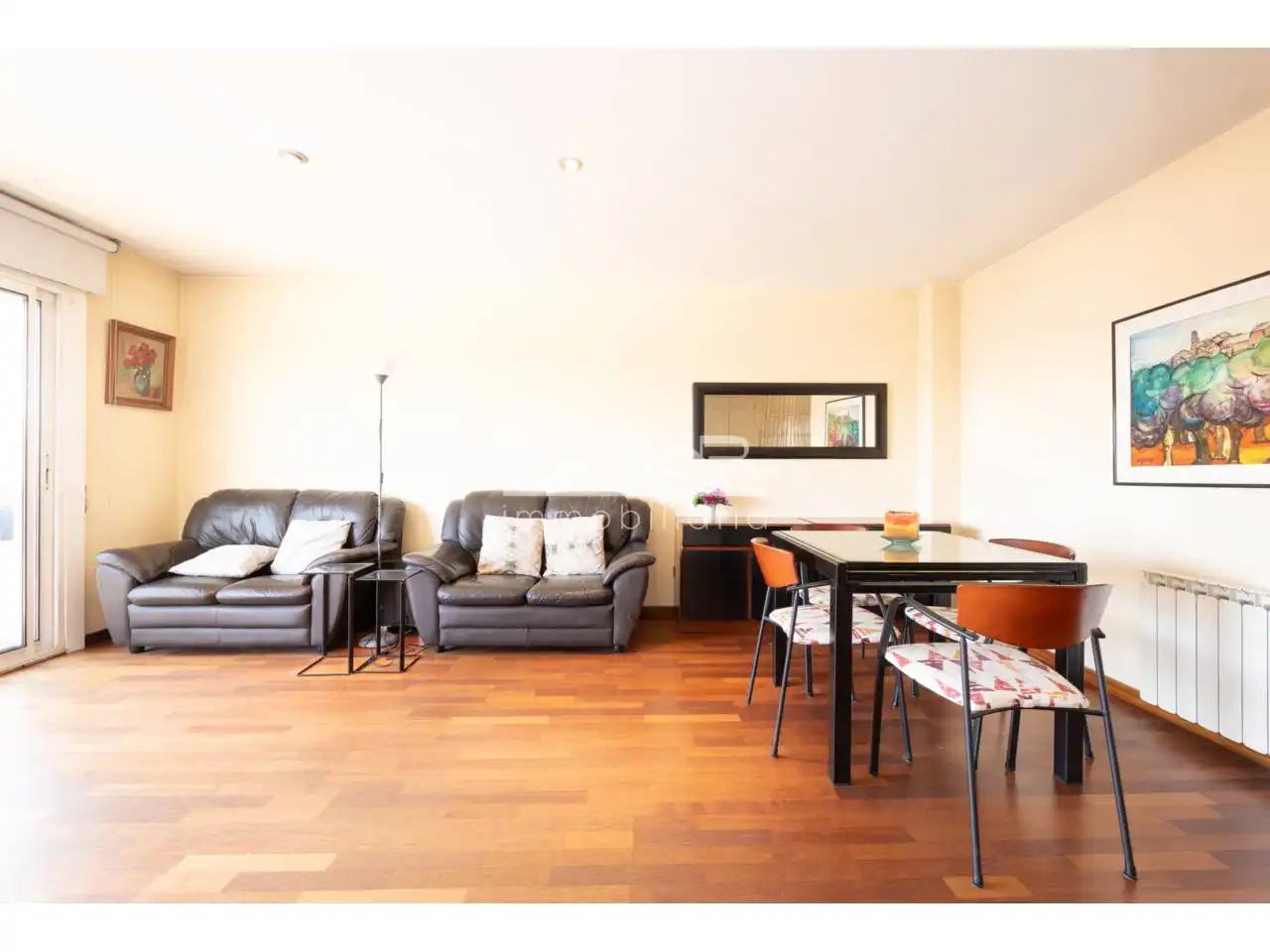 Living room of Flat for sale in Vic  with Heating, Parquet flooring and Storage room