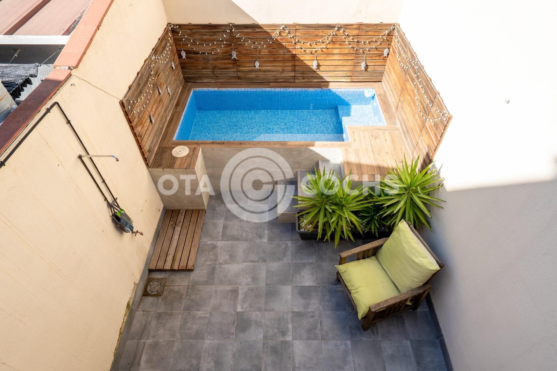 Piscina de Casa adosada en venta en Reus con Aire acondicionado, Calefacción y Jardín privado
