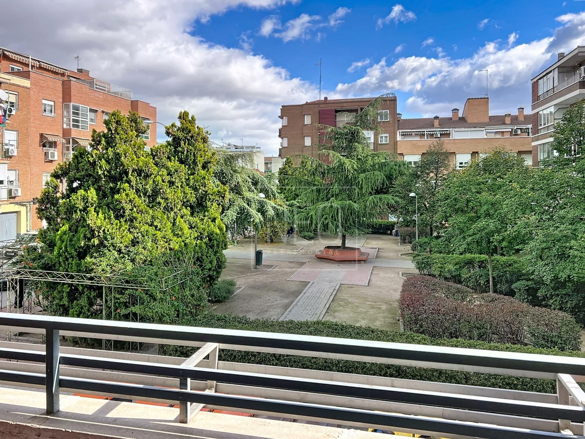Exterior view of Flat for sale in  Madrid Capital  with Air Conditioner and Terrace